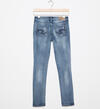 Sasha Distressed Skinny Jeans in Medium Wash (7-16), , hi-res image number 1